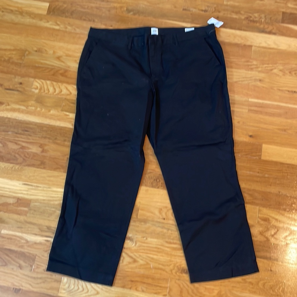 black gap pants